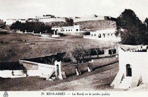 Beni-Abbes - Bordj et Jardin pblic